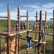 Kletter- und Ninja Parcours im Sportpark Kelkheim