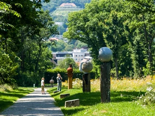 Planetenwanderweg im Goldsteinpark von Bad Nauheim