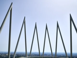 Der neue Hardtbergturm bietet eine spektakuläre Aussicht über die Rhein-Main-Region
