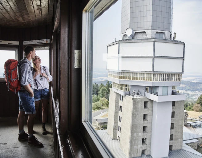 Aussichtsplattform auf dem Großen Feldberg