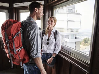 Aussichtsplattform auf dem Großen Feldberg