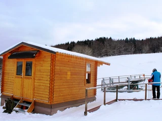 Lift und Piste am Treisberg