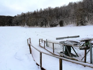 Lift und Piste am Treisberg