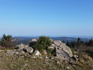Der Brunhildisfelsen auf dem Feldbergplateau