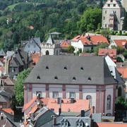 Streitkirche, dahinter der Turm der Johanniskirche