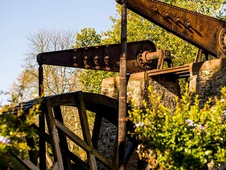 Rad vom Ludwigbrunnen in Bad Nauheim