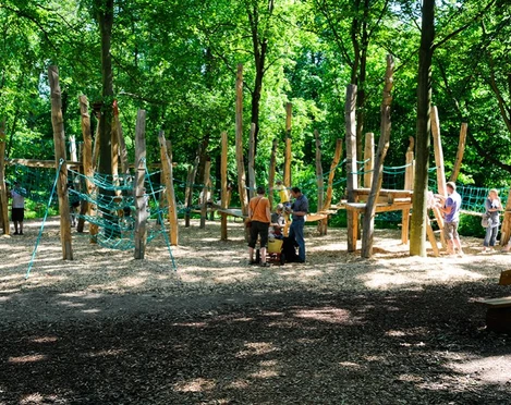 KIKS UP Waldspielplatz im Goldsteinpark