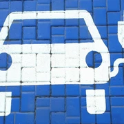 E-Auto-Ladestation Symbol