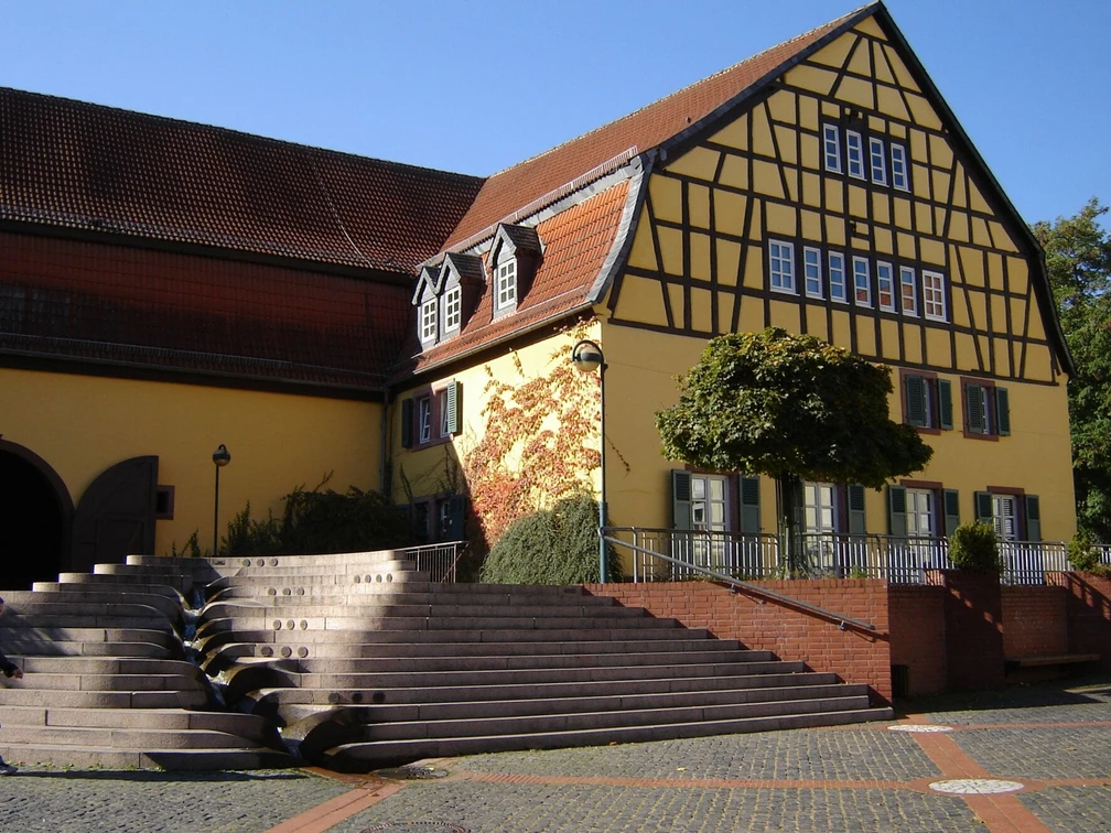 Alter Posthof, Ansicht vom Marktplatz Hattersheim