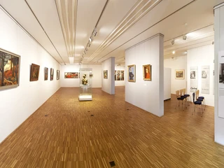 Blick in die Dauerausstellung Kunst