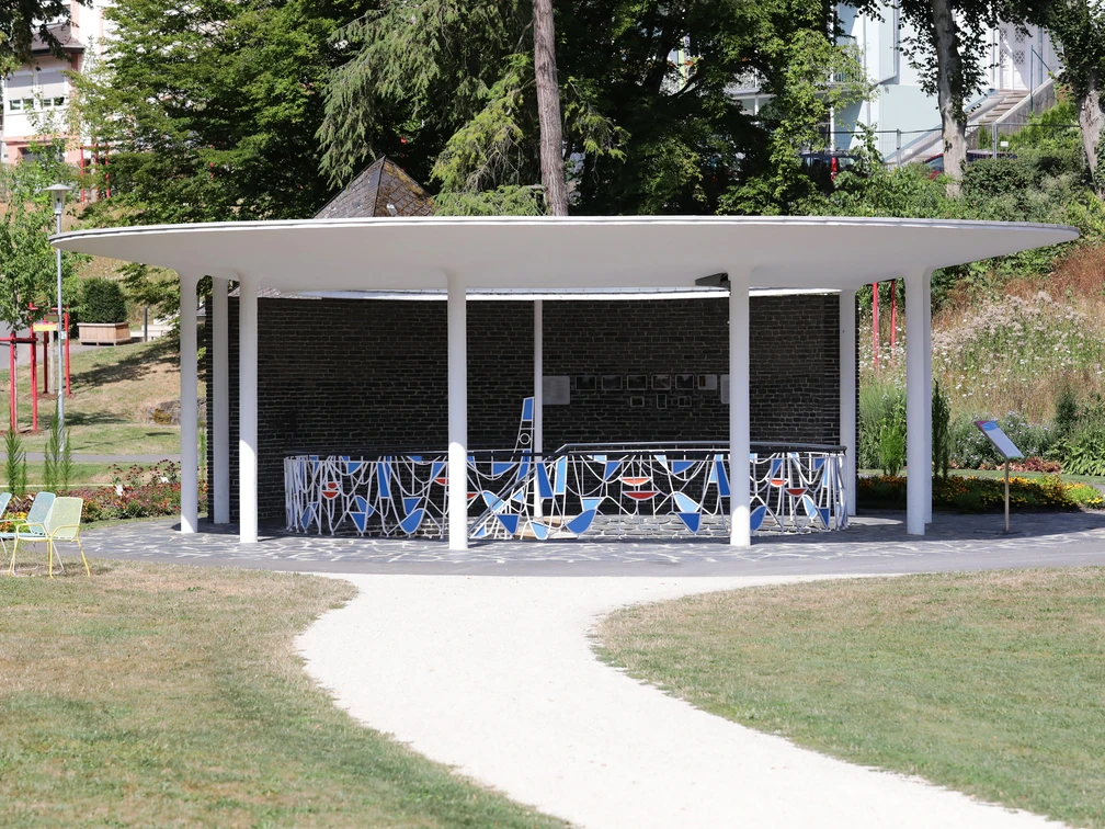 Stahlbrunnen im Kurpark Bad Schwalbach