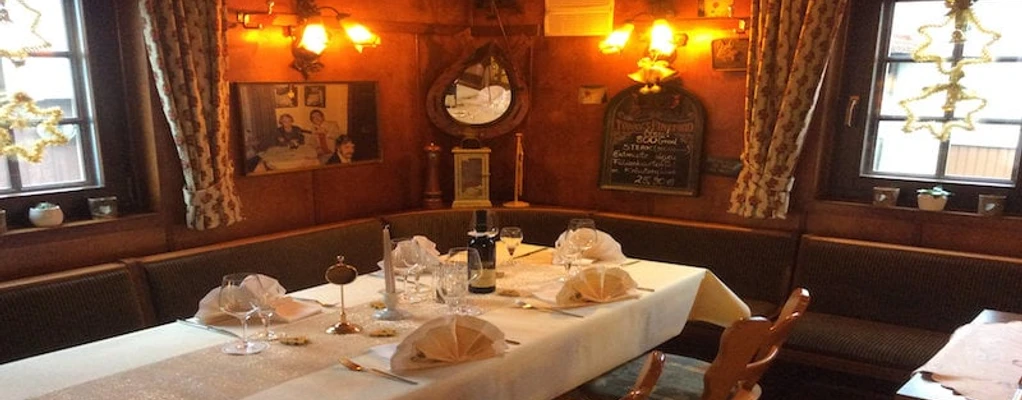 Hotel-Pension Zum Deutschen Haus, Gastraum