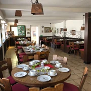 Der Gastraum der VolksWirtschaft-Lindenhof