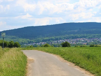 Hessischer Radfernweg R6 bei Idstein