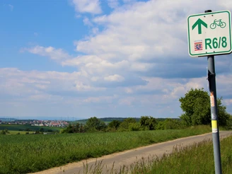 Hessischer Radfernweg bei Idstein