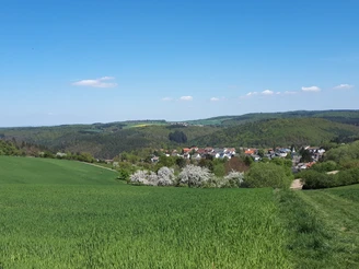Blick auf Hettenhain