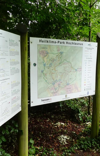 Portal am Waldparkplatz Schardtwald