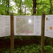 Heilklima-Portal am Waldparkplatz Schardtwald