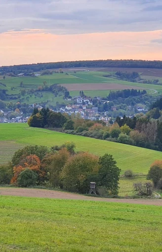 Blick auf Weilmünster