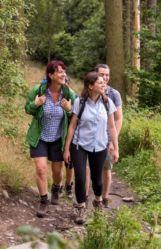 Unterwegs im Heilklimapark Hochtaunus