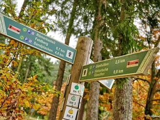 Wegweiser im Hochtaunus