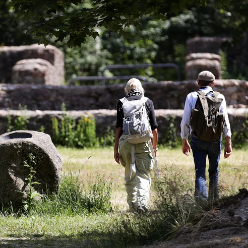 Feldbergkastell am Wegesrand