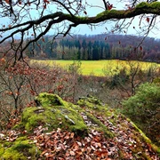 Felssporn über dem Aartal