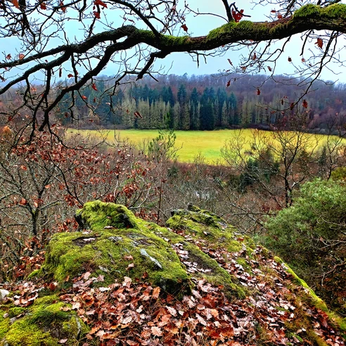 Felssporn über dem Aartal