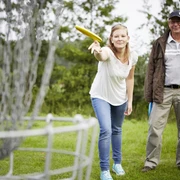 Discgolf im Allerpark Allerpark