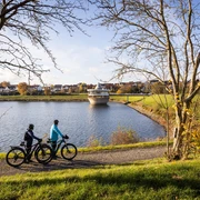Radler am Twistesee