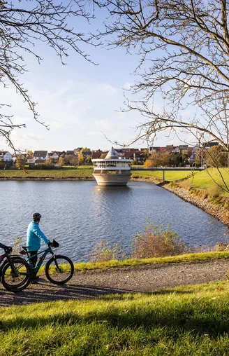 Radler am Twistesee