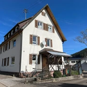 Ferienwohnung Am Wiesenrain, Hausansicht Winter, F