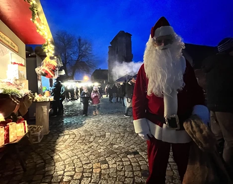 Weihnachtsmann auf dem W.