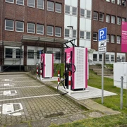 eTankstelle der Telekom am Westerländer Fernsehturm