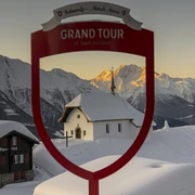 Grand Tour of Switzerland auf der Bettmeralp im Winter in der Aletsch Arena Grand Tour of Switzerland auf der Bettmeralp im Winter in der Aletsch Arena