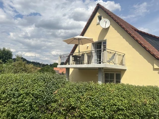 Wohnung Bergblick: Balkon