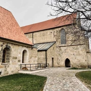 Wiptertikirche in Quedlinburg - Klostergebäude und Kirche Wiptertikirche in Quedlinburg - Klostergebäude und Kirche