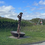 Sehenswürdigkeit - Skulptur Pilzanker auf Juist