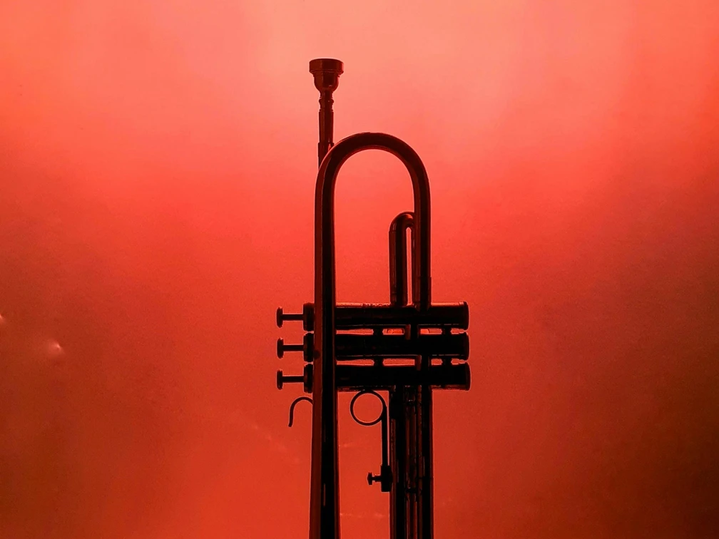 Trompete in deiner Vitrine.