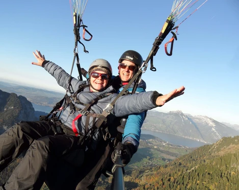 Tandemflug vom Niesen nach Oey