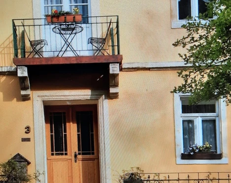 Eingang Ferienwohnung Sonnenrose