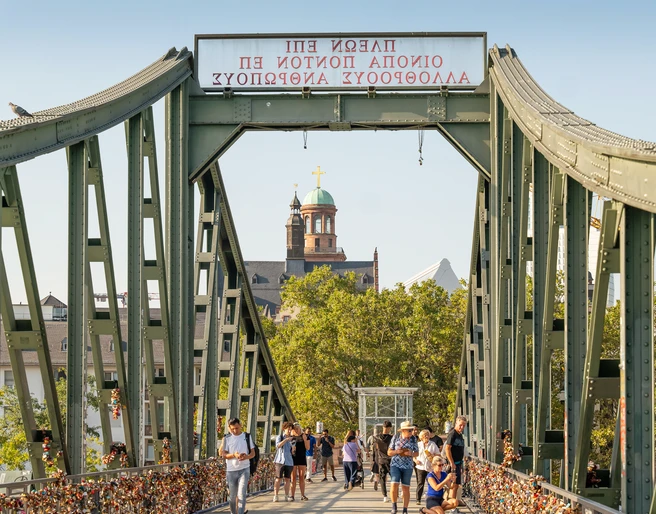 Footbridge "Eiserner Steg"