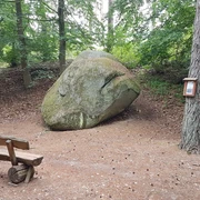 Felsbrocken Findling Ventschau Felsbrocken Findling VentschauBoulder Ventschau boulderrocher bloc erratique Ventschau