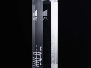 Acrylglasverarbeitung Glass PokalGlass trophy