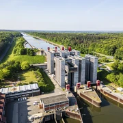 Schiffshebewerk Lüneburg in Scharnebeck Schiffshebewerk Lüneburg in Scharnebeck