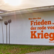 Benjamin-Zitat am Panzermuseum