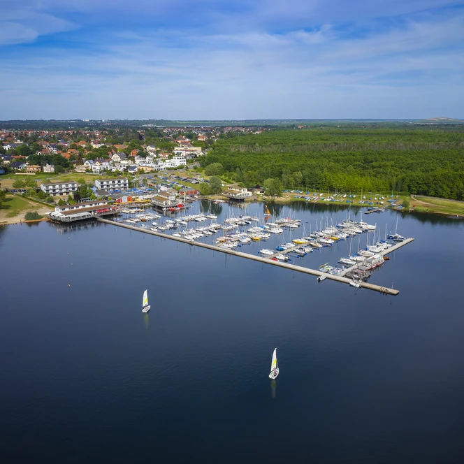 Zöbigker Hafen - Seen in Leipzig