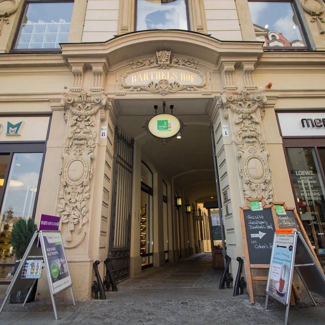 Your meeting & conference in Leipzig: Passage Barthels Hof