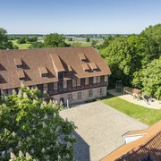 Biosphaerium Bleckede von oben Biosphaerium Bleckede von oben