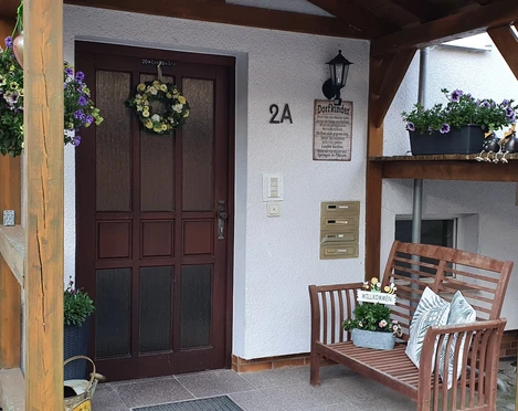 Eingang FeWo Schwesternherz